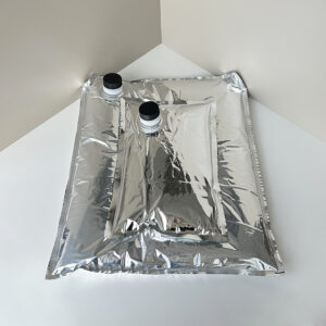 Aluminum foil sterile bag with valve